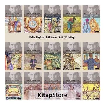 Fakir Baykurt Hikayeler Seti - 15 Kitap Takım - Fakir Baykurt