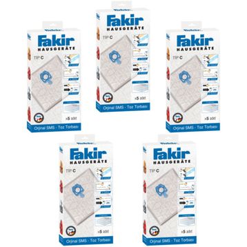 Fakir C Tipi 5'li Elektirik Süpürgesi Torbası