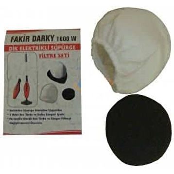 Fakir Darky Dik Bez Toz ve Kafes Süngeri Süpürge Torbası