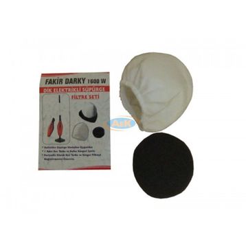 Fakir Darky Dik Bez Toz ve Kafes Süngeri Süpürge Torbası