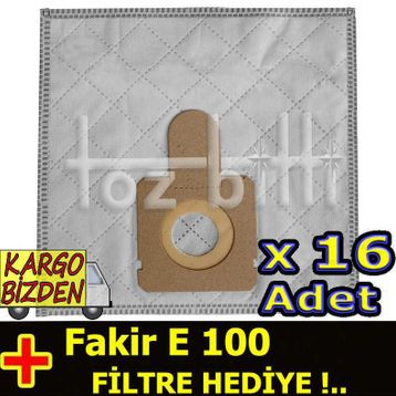 Fakir E 100 Toz Süpürge Torbası