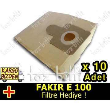 Fakir E 100 Toz Süpürge Torbası