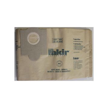Fakir EXT-3600 Maestro Kağıt Süpürge Torbası