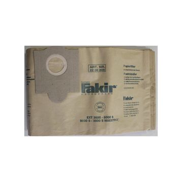 Fakir EXT-3600 Maestro Kağıt Süpürge Torbası