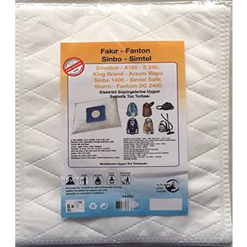 Fakir Fantom Sinbo Simtel Sentetik Elektrikli Süpürge Toz Torbası
