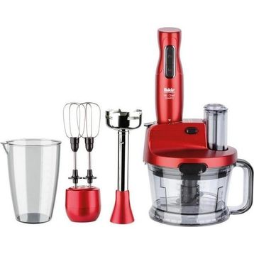 Fakir Mr Chef Quadro Rouge Premium Yüksek Performans Turbo Özellikli Blender Seti