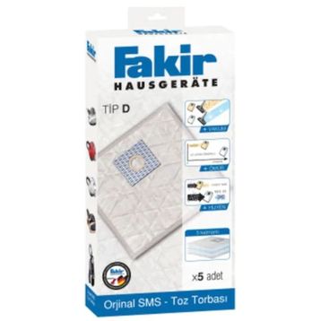 Fakir Tip D Toz Süpürge Torbası