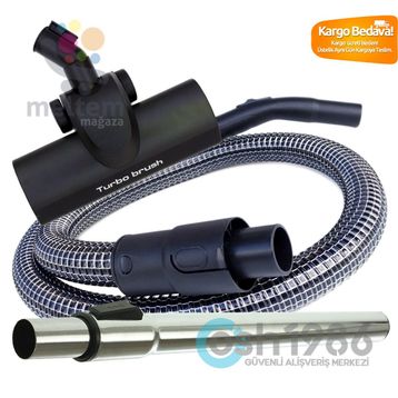 Fakir Veyron Turbo XL Süpürge Hortumu Emici Başlık Boru Filtre