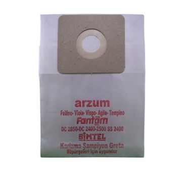 Fakir Viper Toz 10 Adet Süpürge Torbası