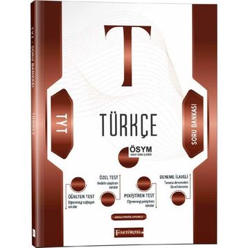 Faktöriyel Yayınları TYT Türkçe Soru Bankası