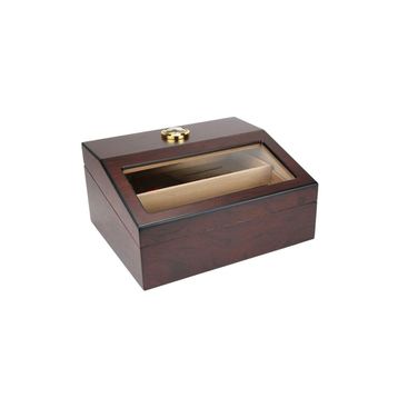 Falconetti RC11 Kahverengi Camlı Humidor Puro Kutusu
