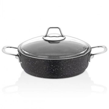 Falez 3006 Black Lıne 26 cm Karnıyarık Tencere