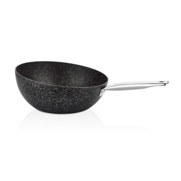 Falez 3030 Black Lıne Boomerang 30 cm Wok Tava