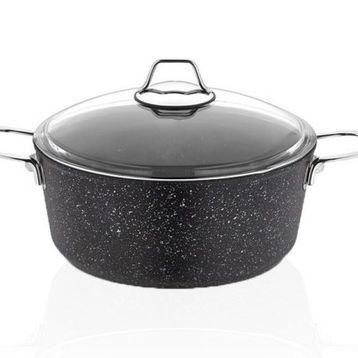 Falez 3032 Black Lıne 28 cm Derin Tencere
