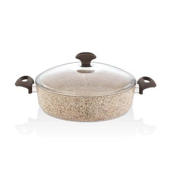 Falez Creamy 26 cm Granitec Derin Tencere
