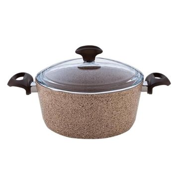 Falez Creamy Granit 24x11 cm Derin Tencere