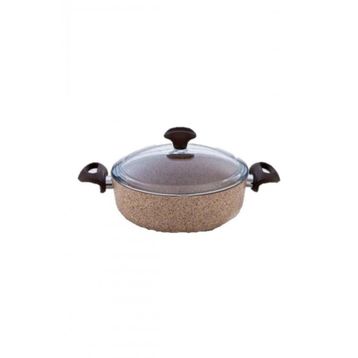 Falez Creamy Granitec 22x7 cm Karnıyarık Tencere