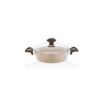Falez Creamy Granitec 22x7 cm Karnıyarık Tencere