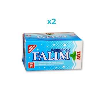 Falım 100'lü Işıl Tekli Karbonat Ve Nane Aromalı Şekersiz Sakız