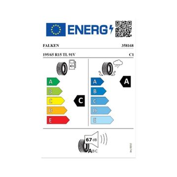 Falken Ziex ZE320 195/65 R15 91V Yaz Lastiği 2026