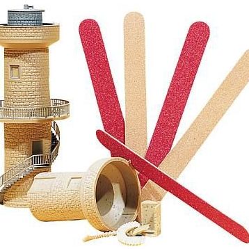Faller 5 Adet Maket Zımparası