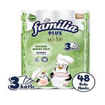 Familia 48 Rulo Plus Natural Kağıt Havlu