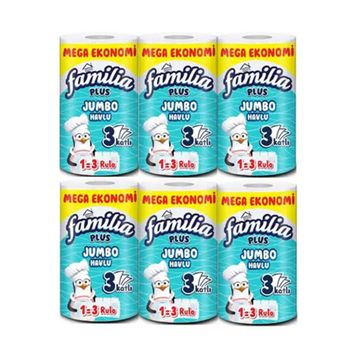 Familia 6'lı Jumbo Kağıt Havlu