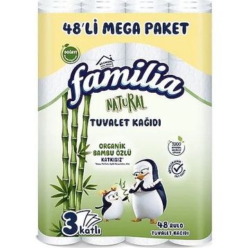 Familia Plus Natural 48'li Tuvalet Kağıdı