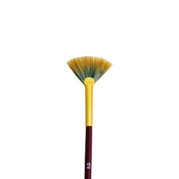 Fanart 6821 No:2 Studio Decorative Arts Seri 714 Sentetik Kıl Yelpaze Fırça
