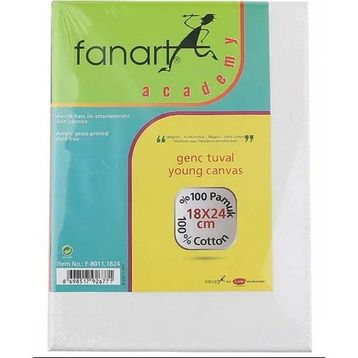 Fanart Academy 18x24 cm Tuval