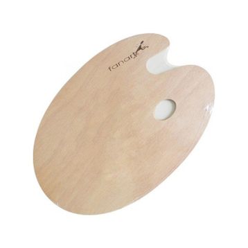 Fanart Mdf Oval 30x40 cm Academy Palet
