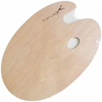 Fanart Mdf Oval 30x40 cm Academy Palet