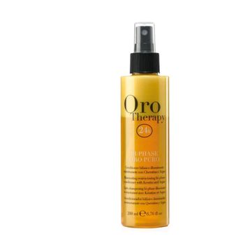 Fanola Oro Therapy 24k Oro Puro Çift Fazlı Yenileyici Sprey 200 ml Saç Kremi