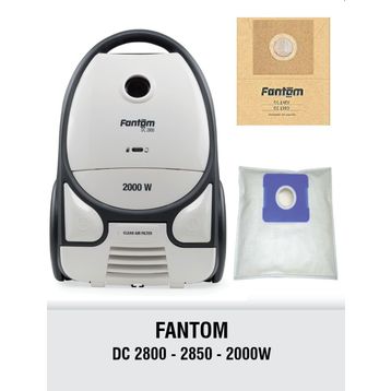 Fantom DC 2850 Uyumlu Süpürge Toz Torbası