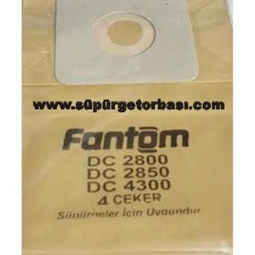 Fantom DC 2850 Uyumlu Süpürge Toz Torbası