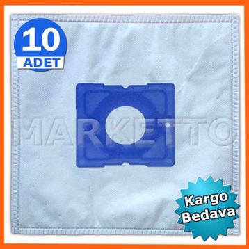 Fantom DC 4300 4 Çeker Bez Uyumlu Süpürge Toz Torbası