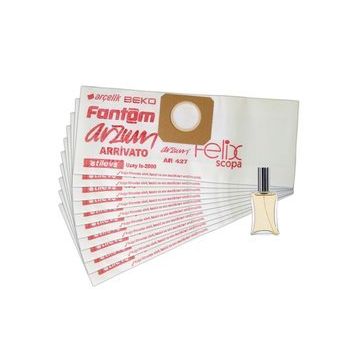 Fantom Jumbo WD 4400 Kağıt 10 Adet Uyumlu Süpürge Toz Torbası