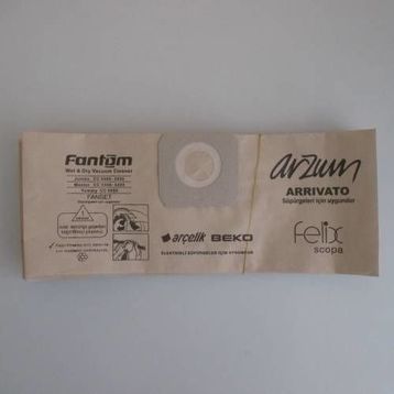 Fantom Magic WF 4000 Kağıt 20 Adet Uyumlu Süpürge Toz Torbası