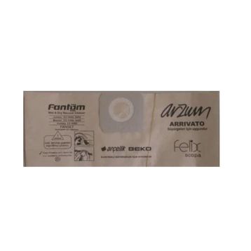 Fantom Magic WF 4000 Kağıt 20 Adet Uyumlu Süpürge Toz Torbası