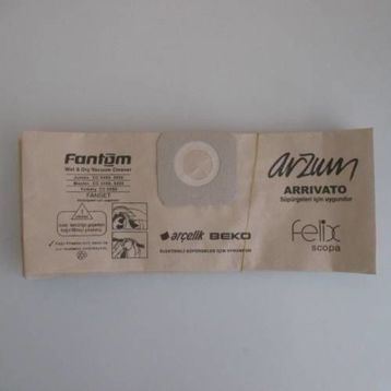 Fantom Magic WF 4000 Kağıt 20 Adet Uyumlu Süpürge Toz Torbası