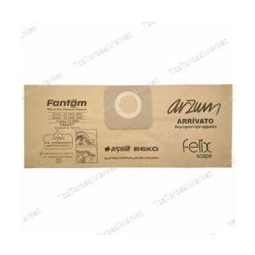 Fantom Master CC 3400 20 Adet uyumlu Süpürge Toz Torbası