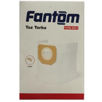 Fantom Master WD 2300 5 Adet Uyumlu Süpürge Toz Torbası