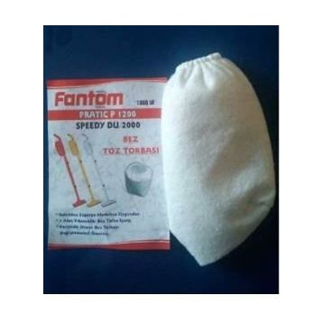 Fantom P1200 Pratik Dik Bez 10 Adet Uyumlu Süpürge Toz Torbası