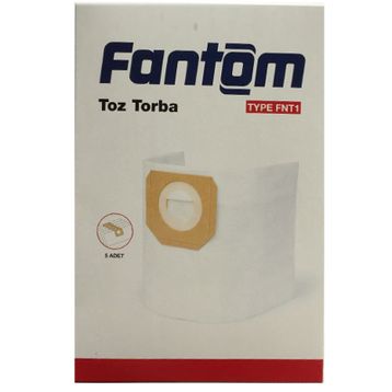 Fantom Poseidon CC 6500 5 Adet Uyumlu Süpürge Toz Torbası