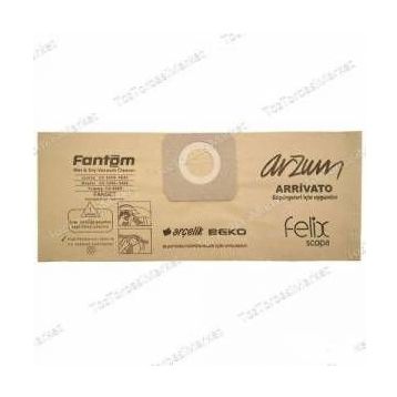 Fantom Yummy CC 6000 Kağıt 20 Adet Uyumlu Süpürge Toz Torbası