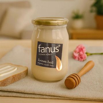 Fanus 450 gr Krem Beyaz Bal