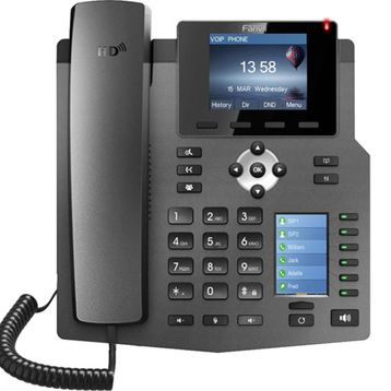 Fanvil X4 Renkli Ekran PoE IP Telefon