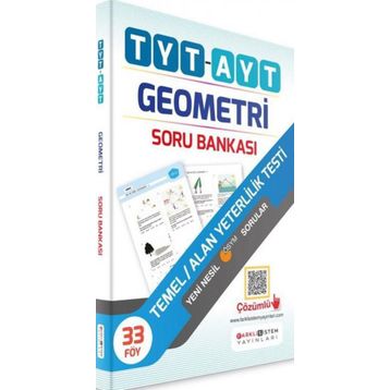 Farklı Sistem Yayınları Farklı Sistem TYT AYT Geometri Soru Bankası 482237