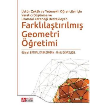 Farklılaştırılmış Geometri Öğretimi - Pegem Akademi Yayıncılık