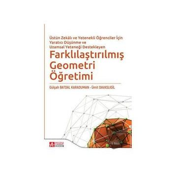 Farklılaştırılmış Geometri Öğretimi - Pegem Akademi Yayıncılık